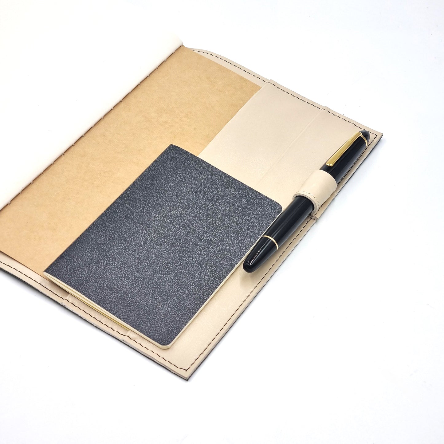 DRUCKER A5-P Leather Notebook Cover
