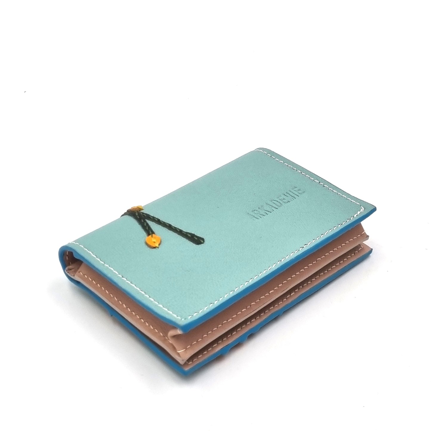 Studio Arkademie SG60 ORCHID GS Leather Card Case, Turquoise