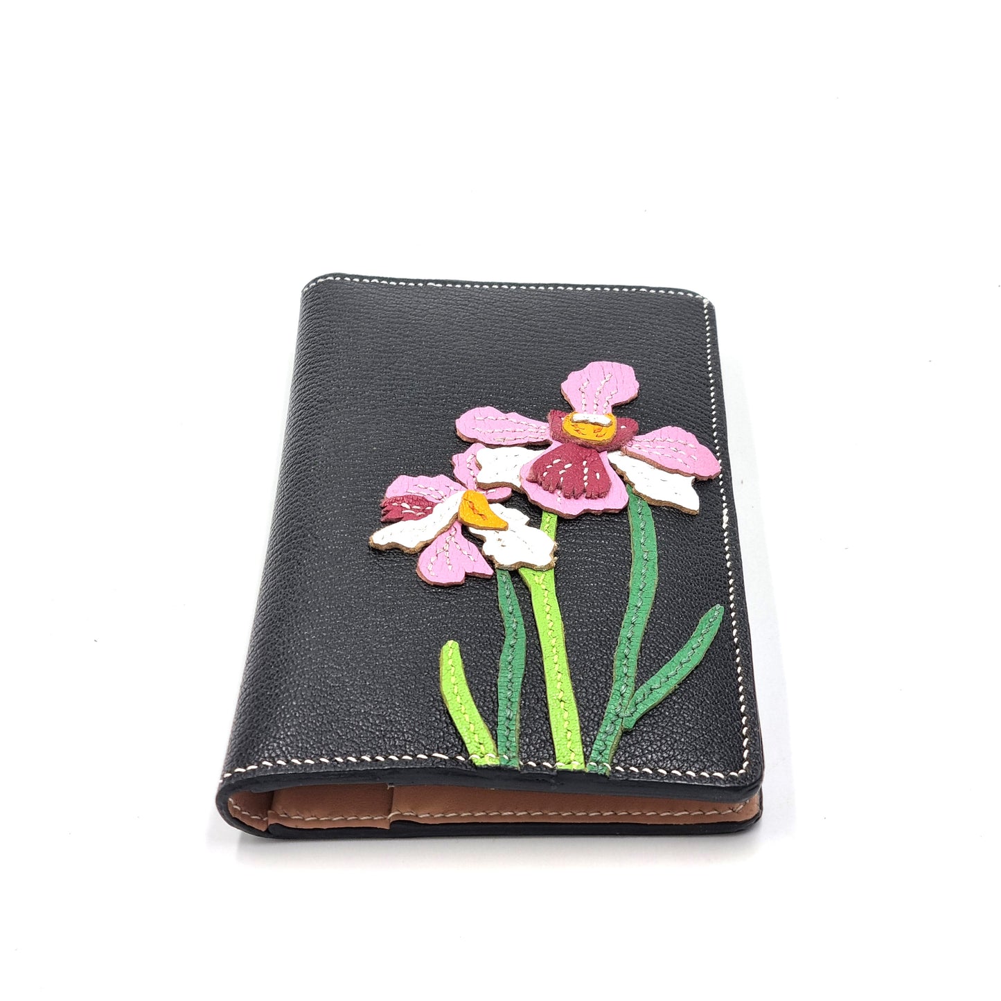 Studio Arkademie SG60 ORCHID VJ Leather Card Case, Ebony