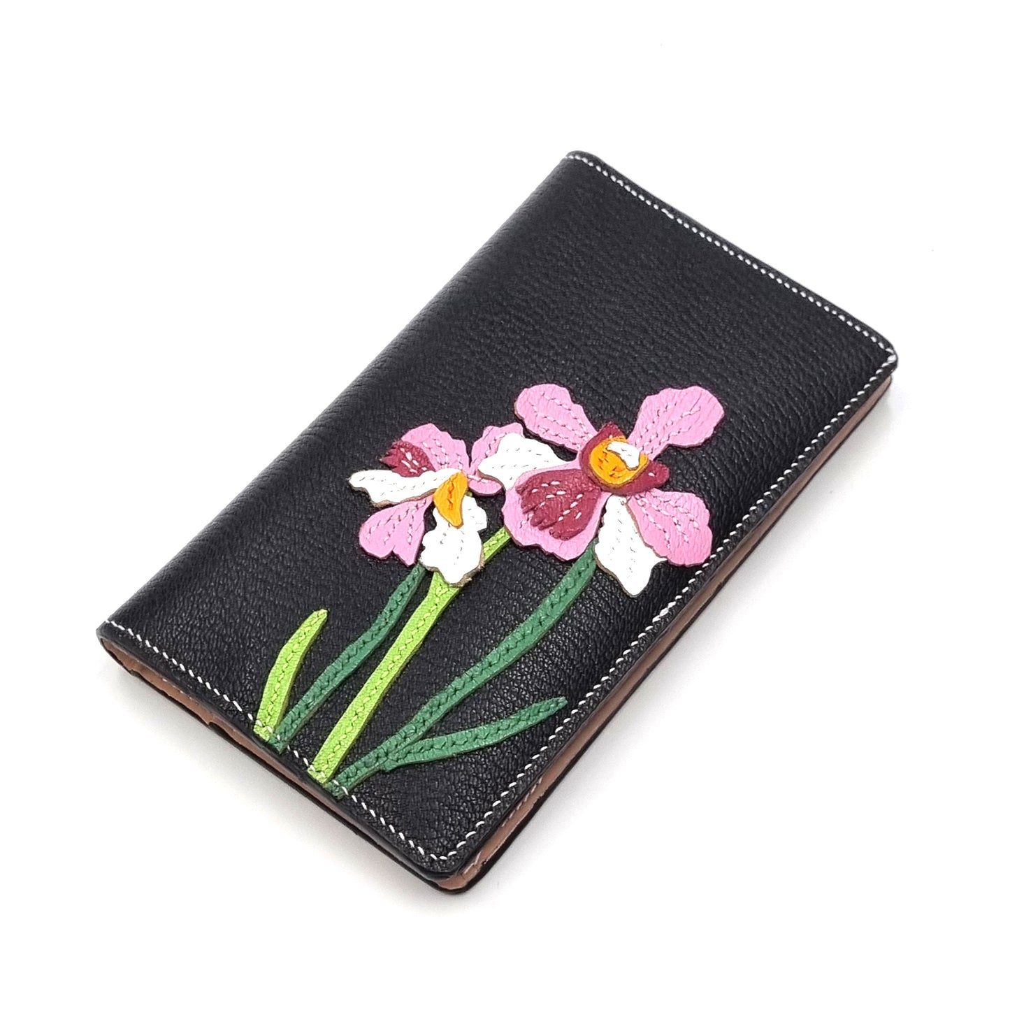 Studio Arkademie SG60 ORCHID VJ Leather Card Case, Ebony