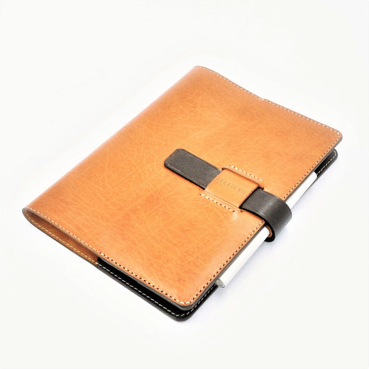 HERITAGE A5-P Leather Notebook Cover Duo-Tone