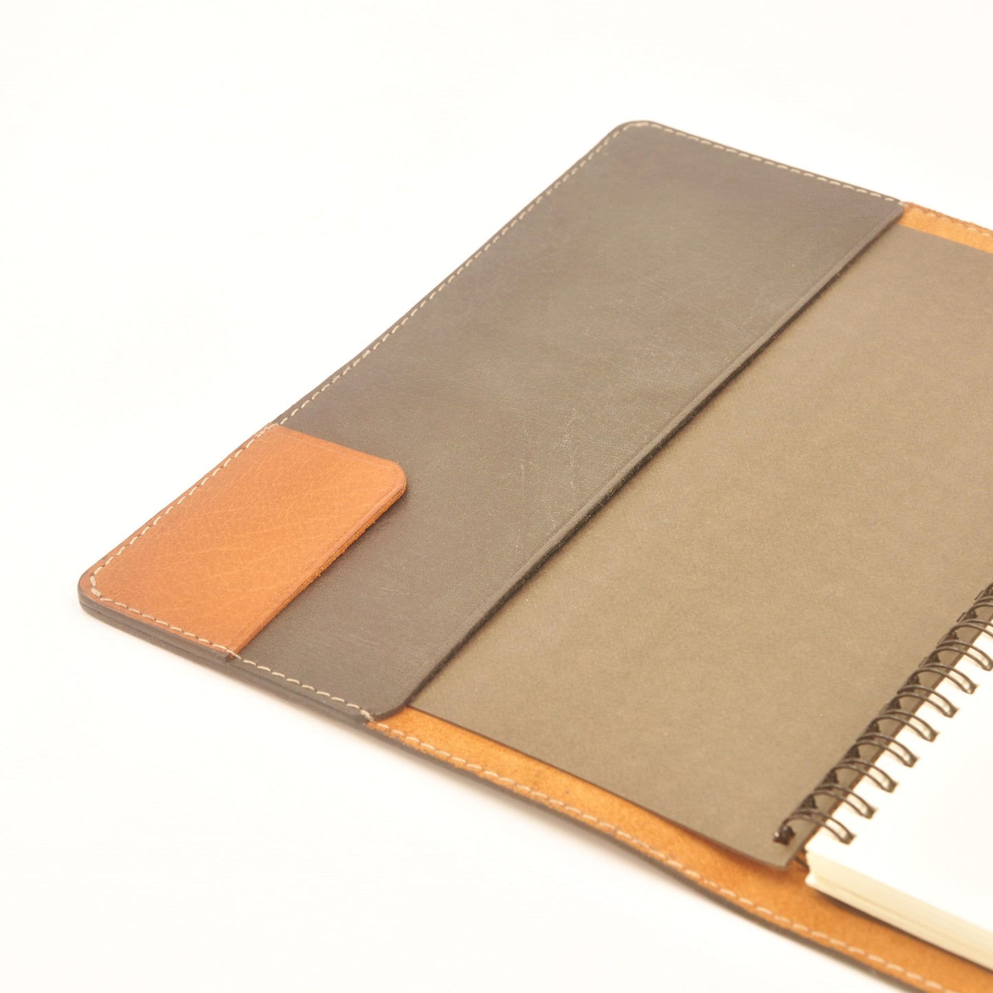 HERITAGE A5-P Leather Notebook Cover Duo-Tone