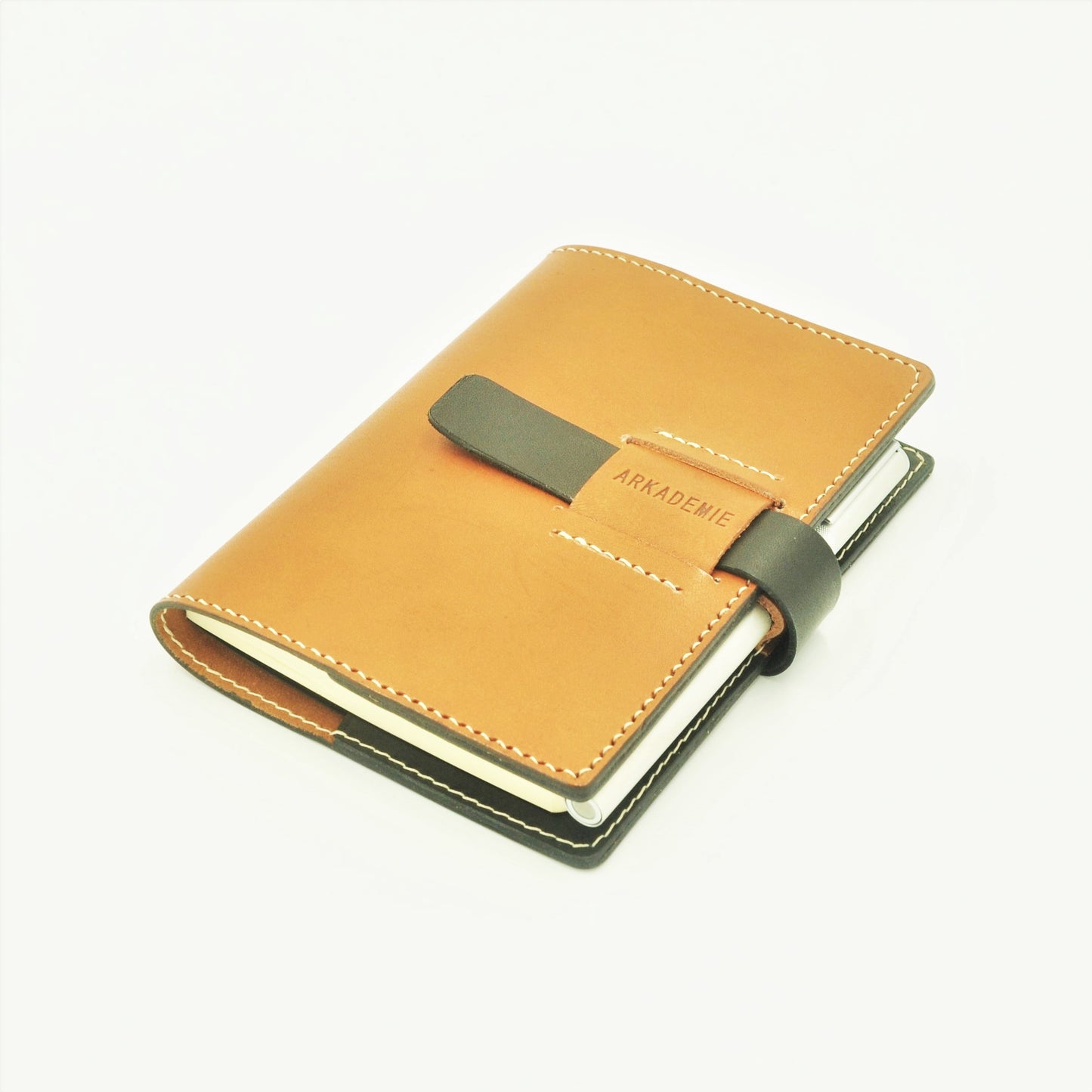 HERITAGE A6-P Leather Notebook Cover Duo-Tone