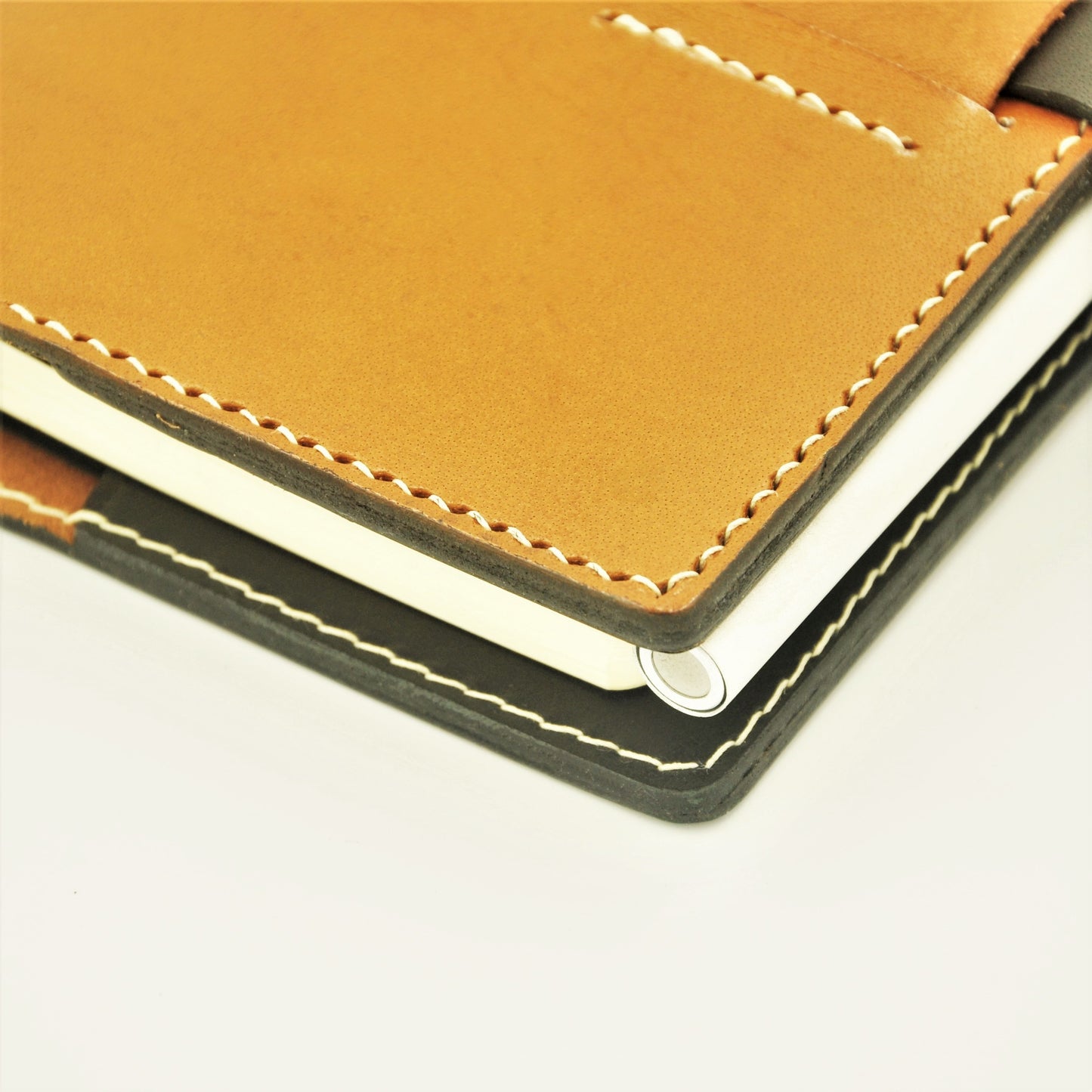 HERITAGE A6-P Leather Notebook Cover Duo-Tone