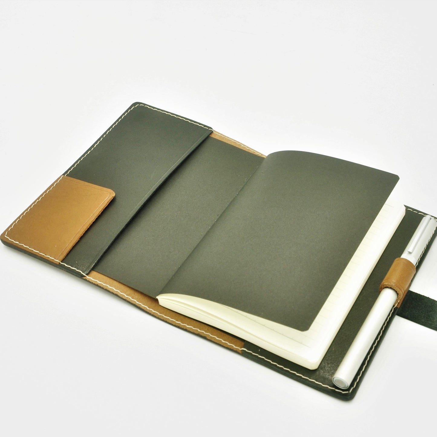 HERITAGE A6-P Leather Notebook Cover Duo-Tone