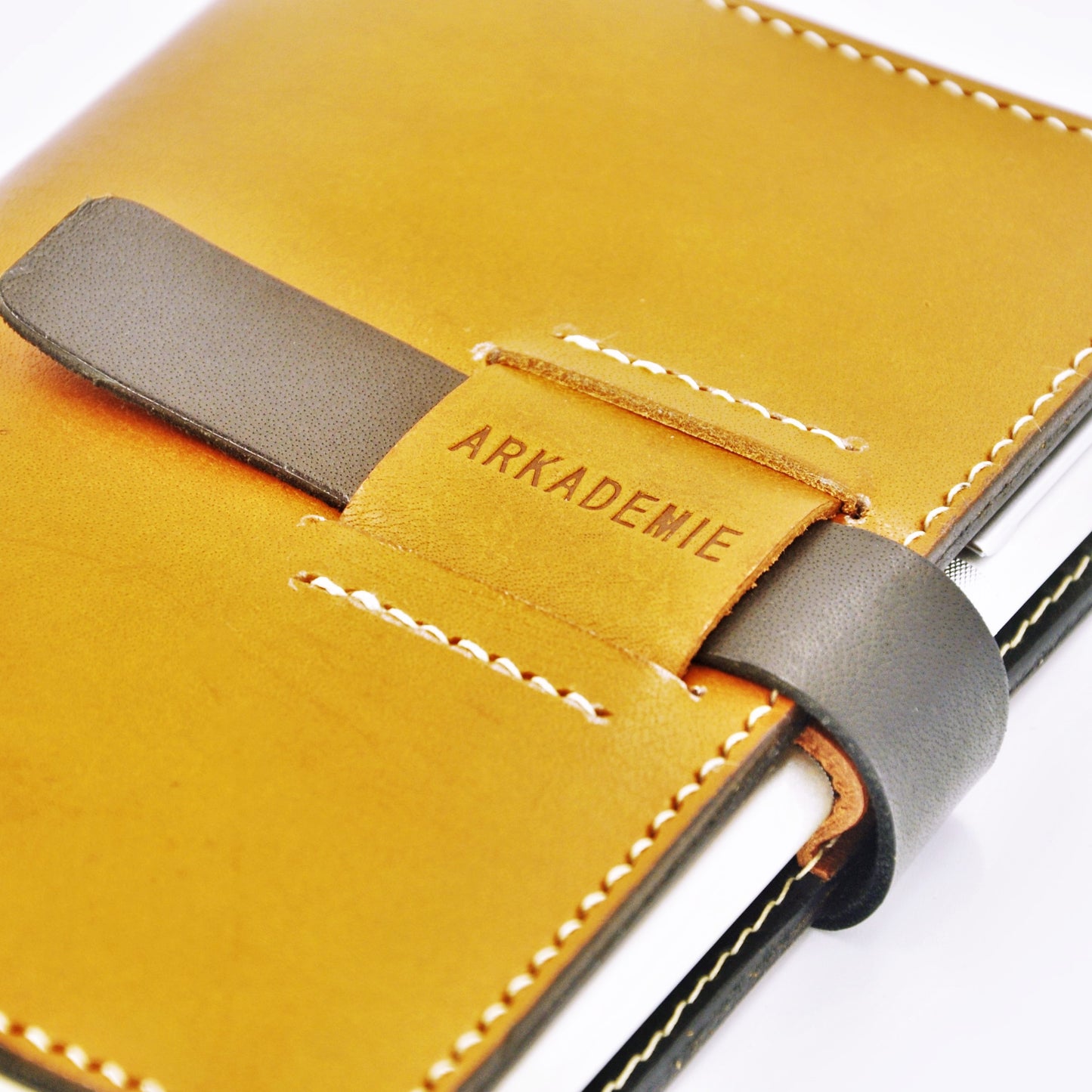 HERITAGE A6-P Leather Notebook Cover Duo-Tone