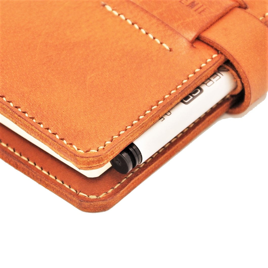 HERITAGE A6-P Leather Notebook Cover