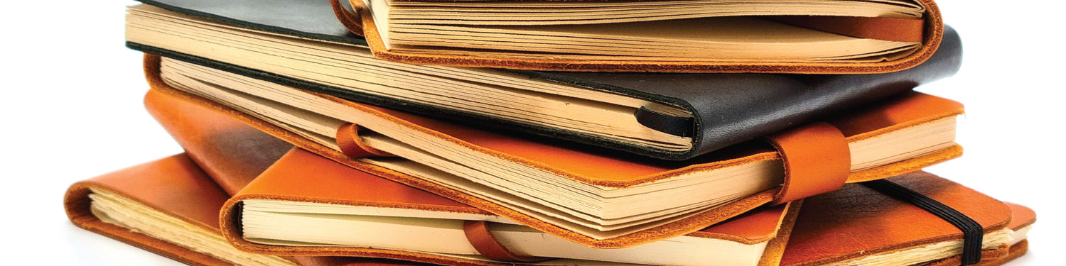 ARKADEMIE leather bound journals and sketchbooks