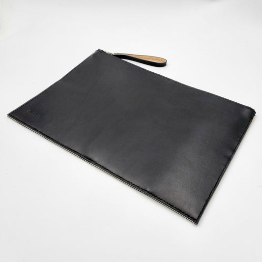 DRUCKER A4 Leather Clutch Pouch