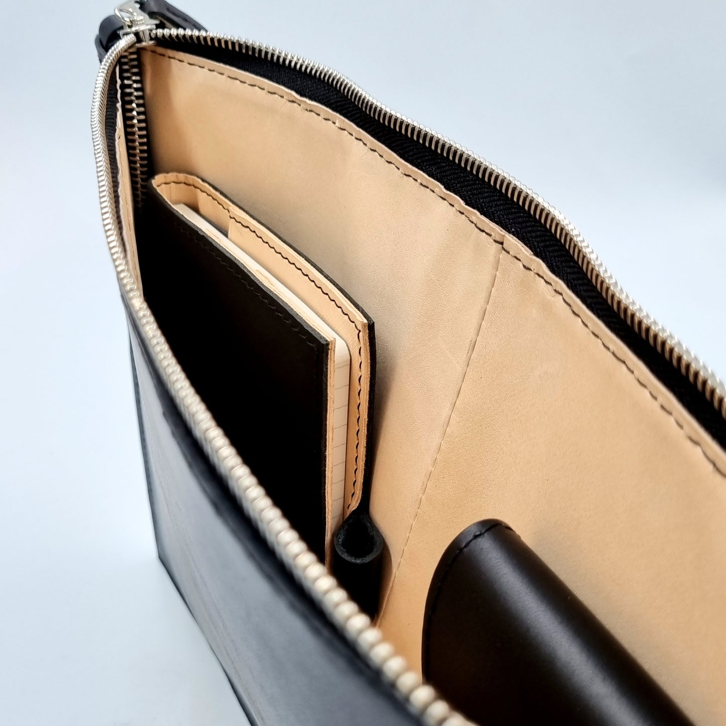 DRUCKER A4 Leather Clutch Pouch