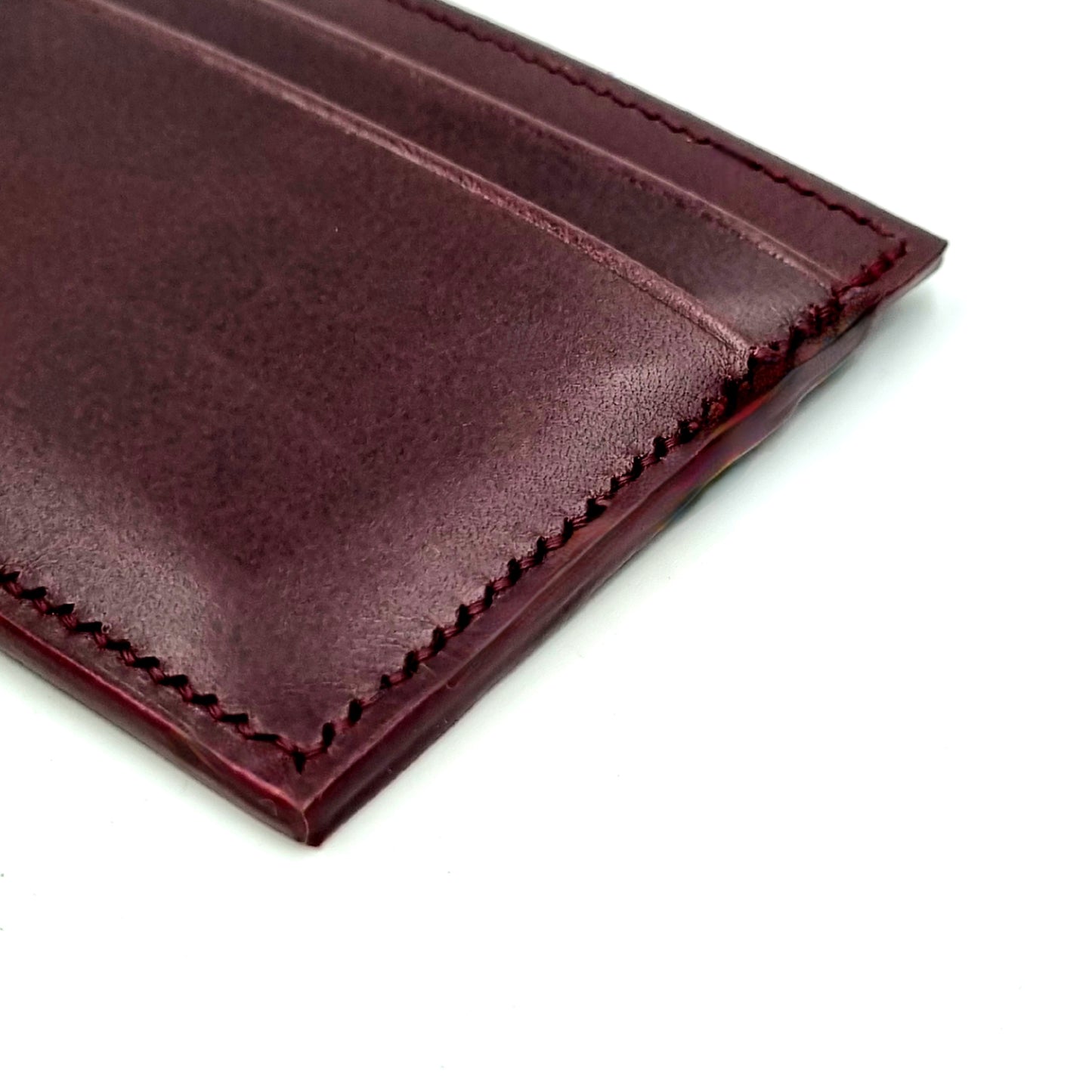 DRUCKER BUTTERO Leather Credit Card Case