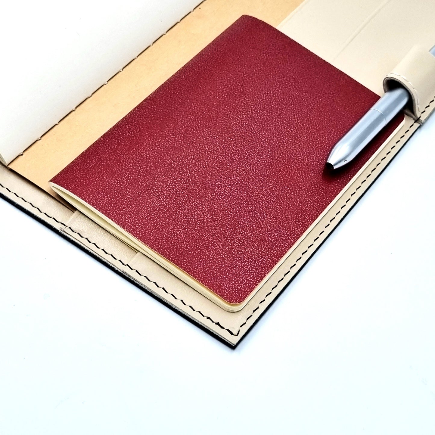 DRUCKER DL Passport Leather Cover