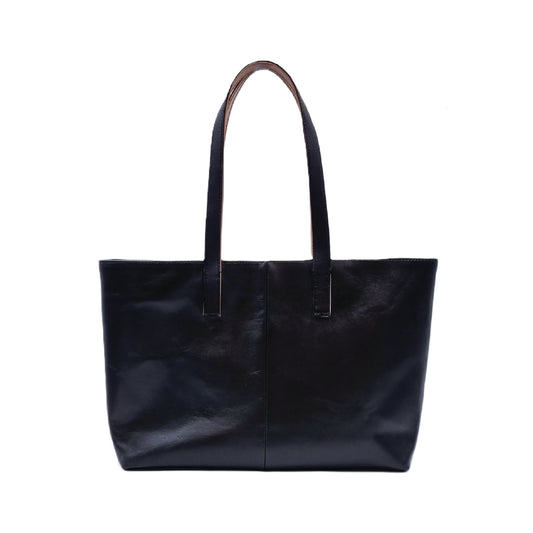 DRUCKER Leather Executive Tote Bag