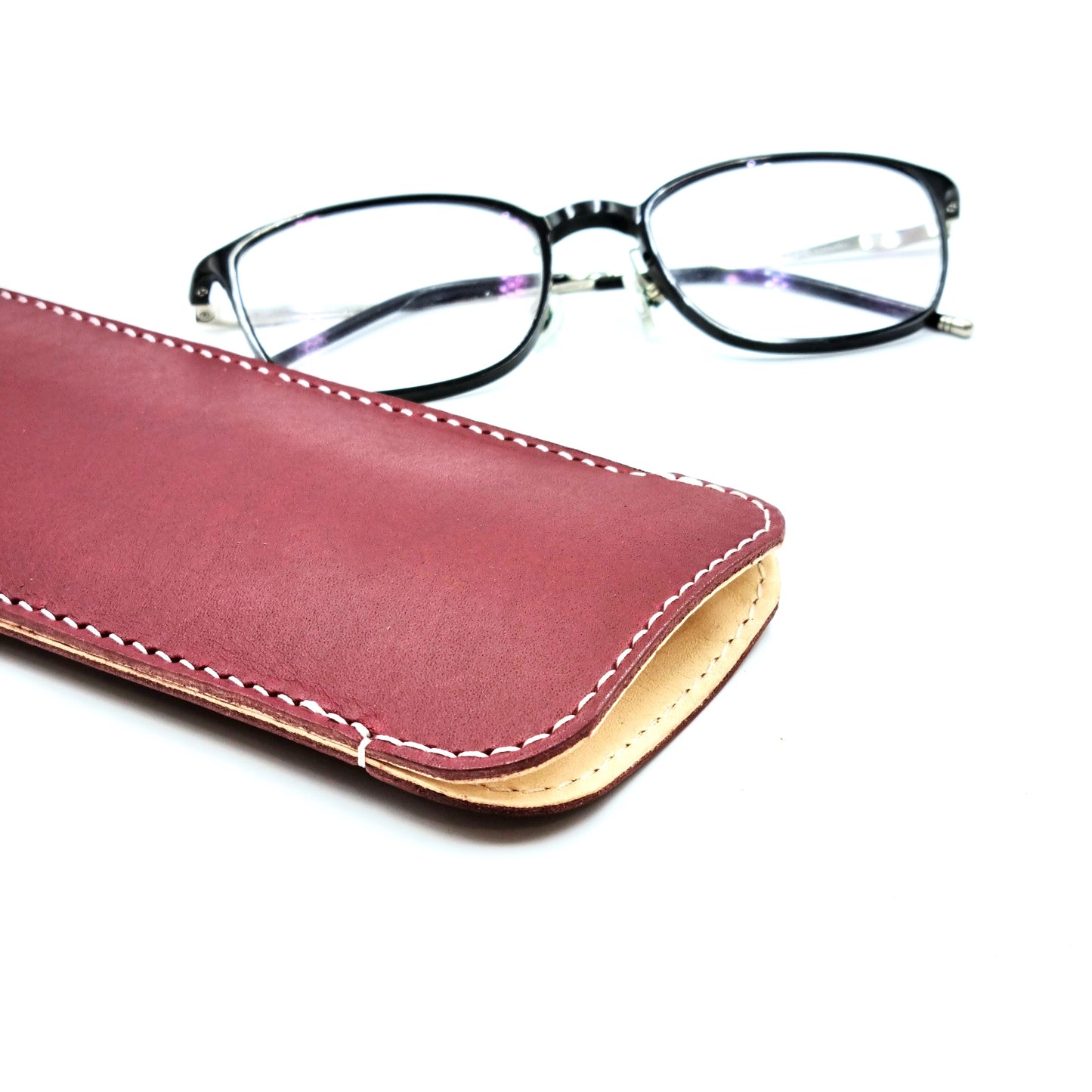 ELI 2 Leather Spectacles Case