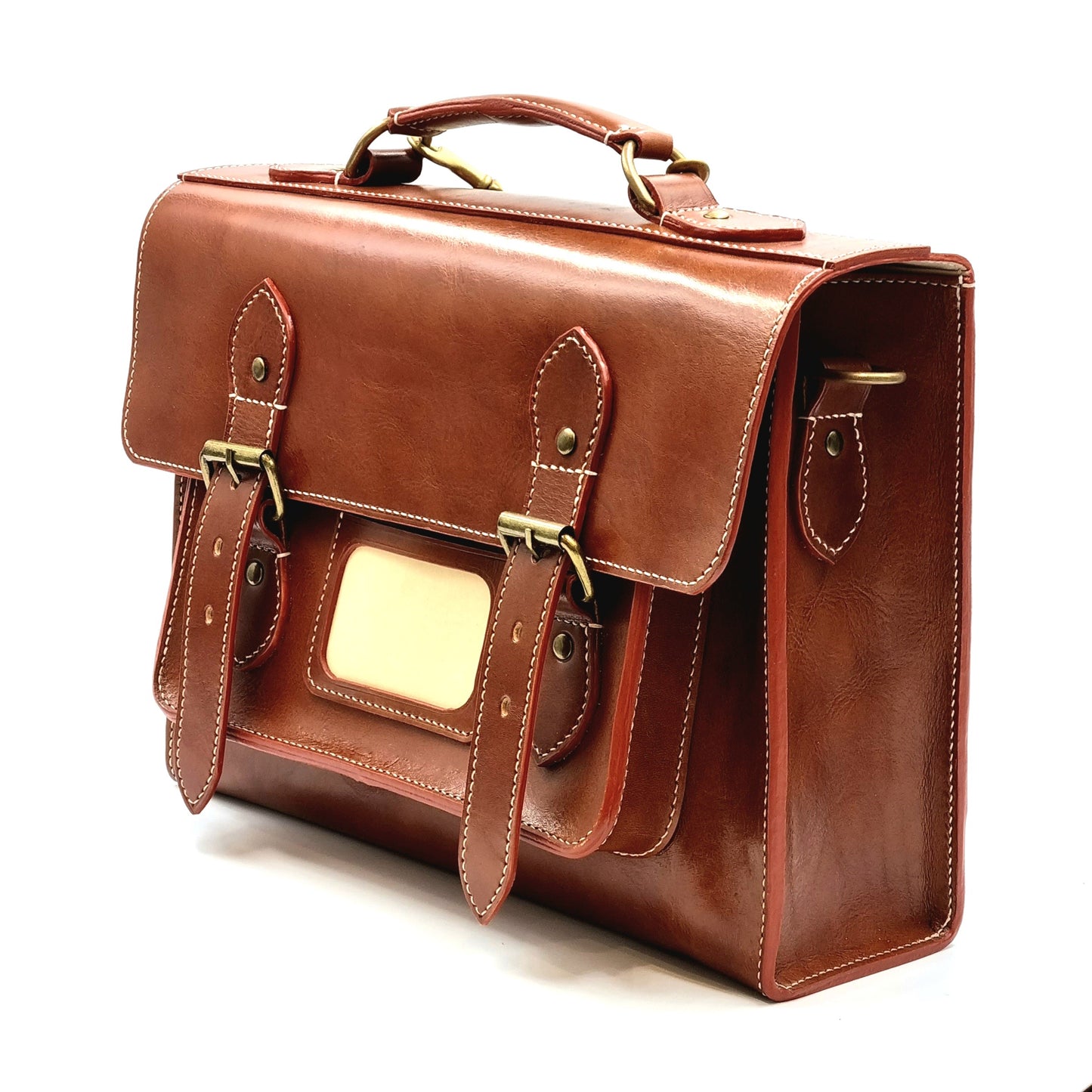 ARKADEMIE GRACIA Leather Classic Satchel 35