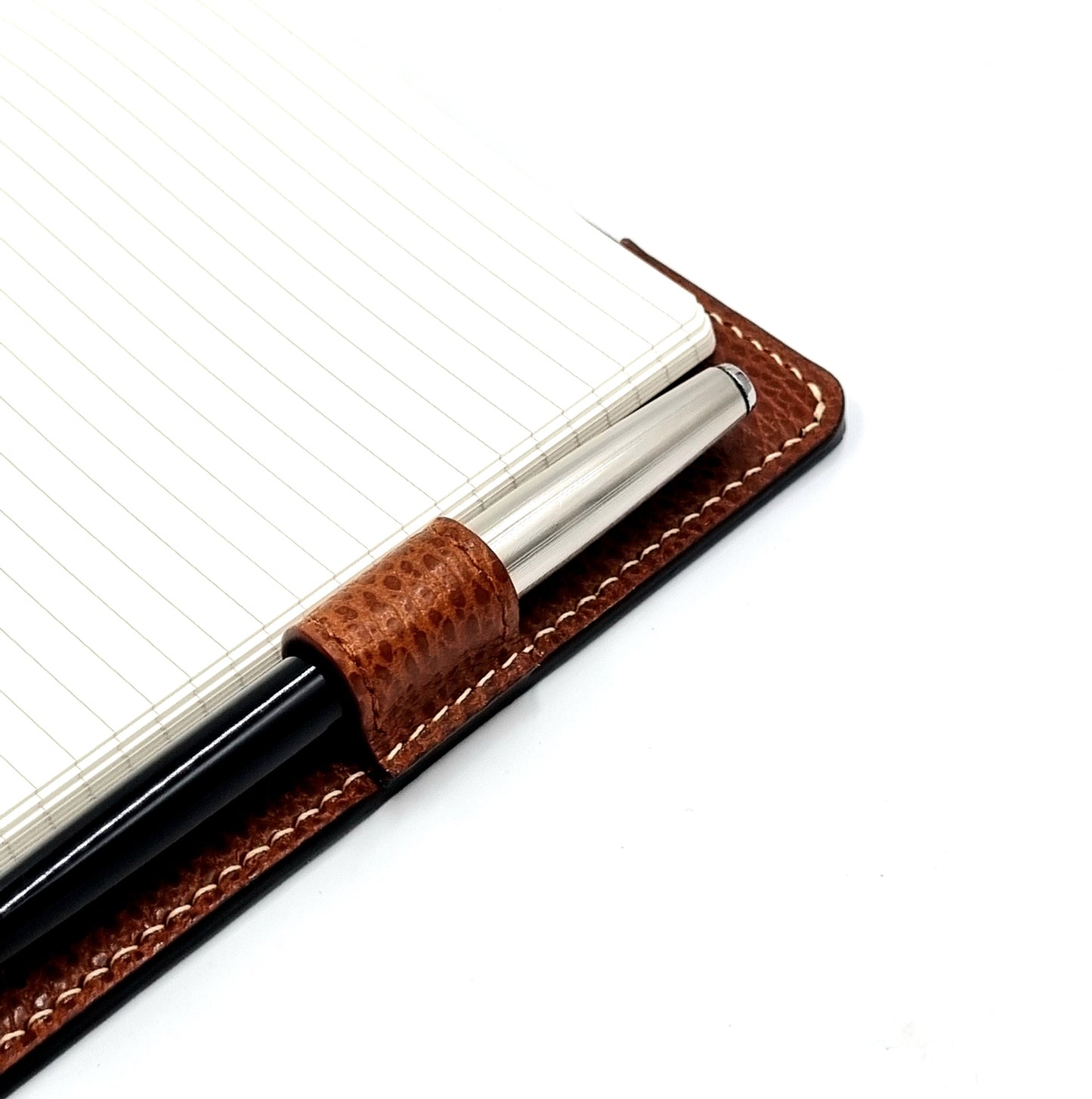 ROHE A5-P Premium DOLLARO Leather Notebook Cover
