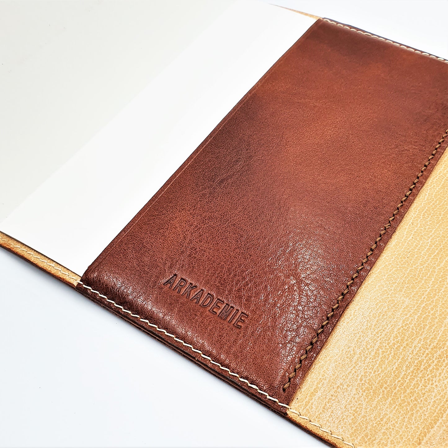 ARKADEMIE Bespoke Leather Notebook Sleeve