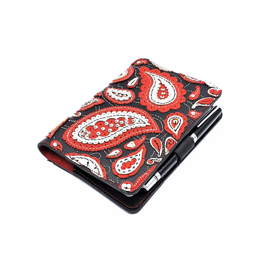 Studio Arkademie PERSIAN PAISLEY A6 Portrait Notebook Sleeve, Multicolour
