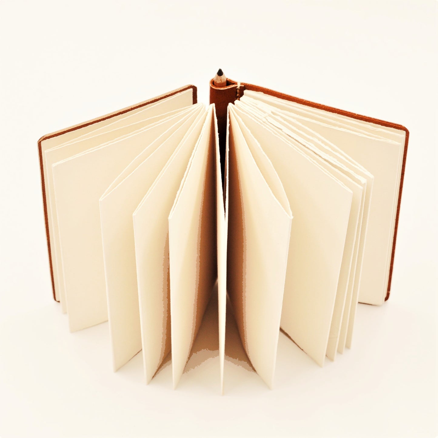 ACADEMY A6-P Leather Archival Accordion Sketch Album