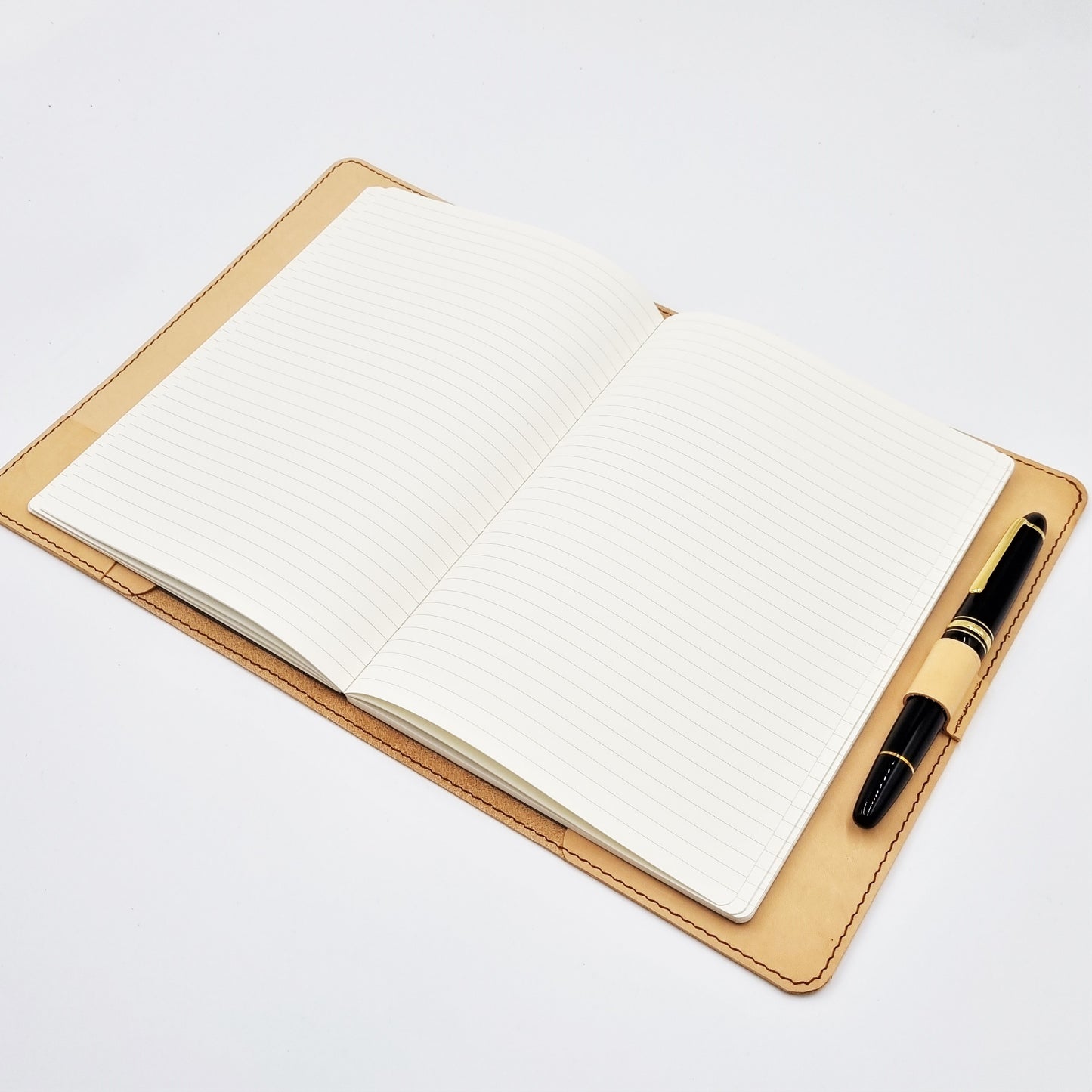 RAFFLES 1819 A5 Leather Notebook Cover ( SG Bicentennial Collection )