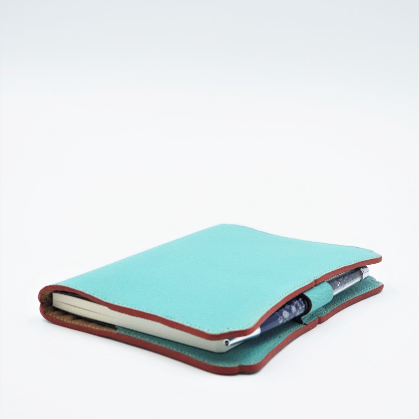 Studio Arkademie CELADON LQ A6 Portrait Notebook Sleeve, Turquoise