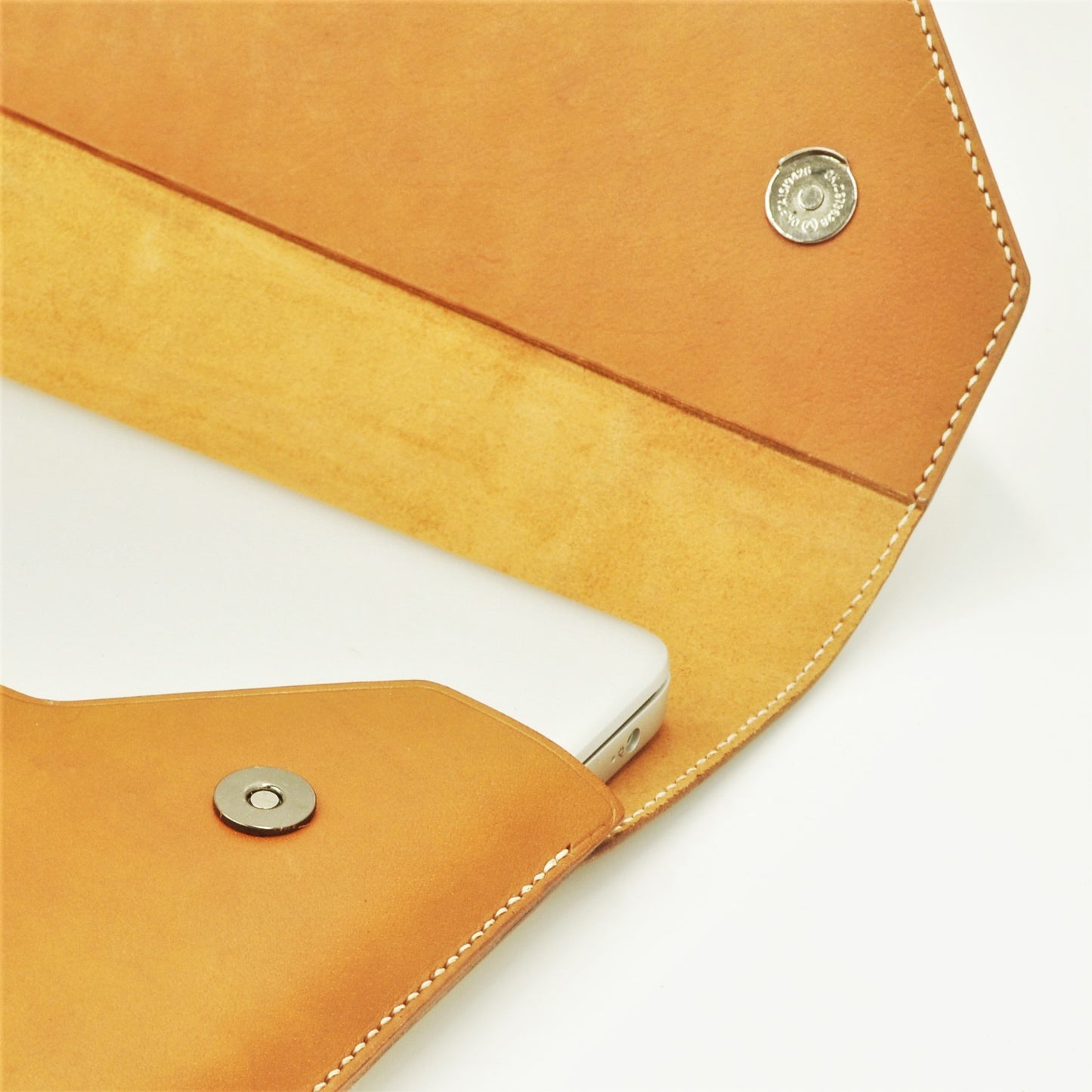 DRUCKER A4 Leather Document & Laptop Case