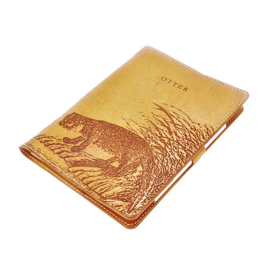 ARKADEMIE OTTER A5 Leather Notebook Sleeve ( Singapore Bicentennial Edition )