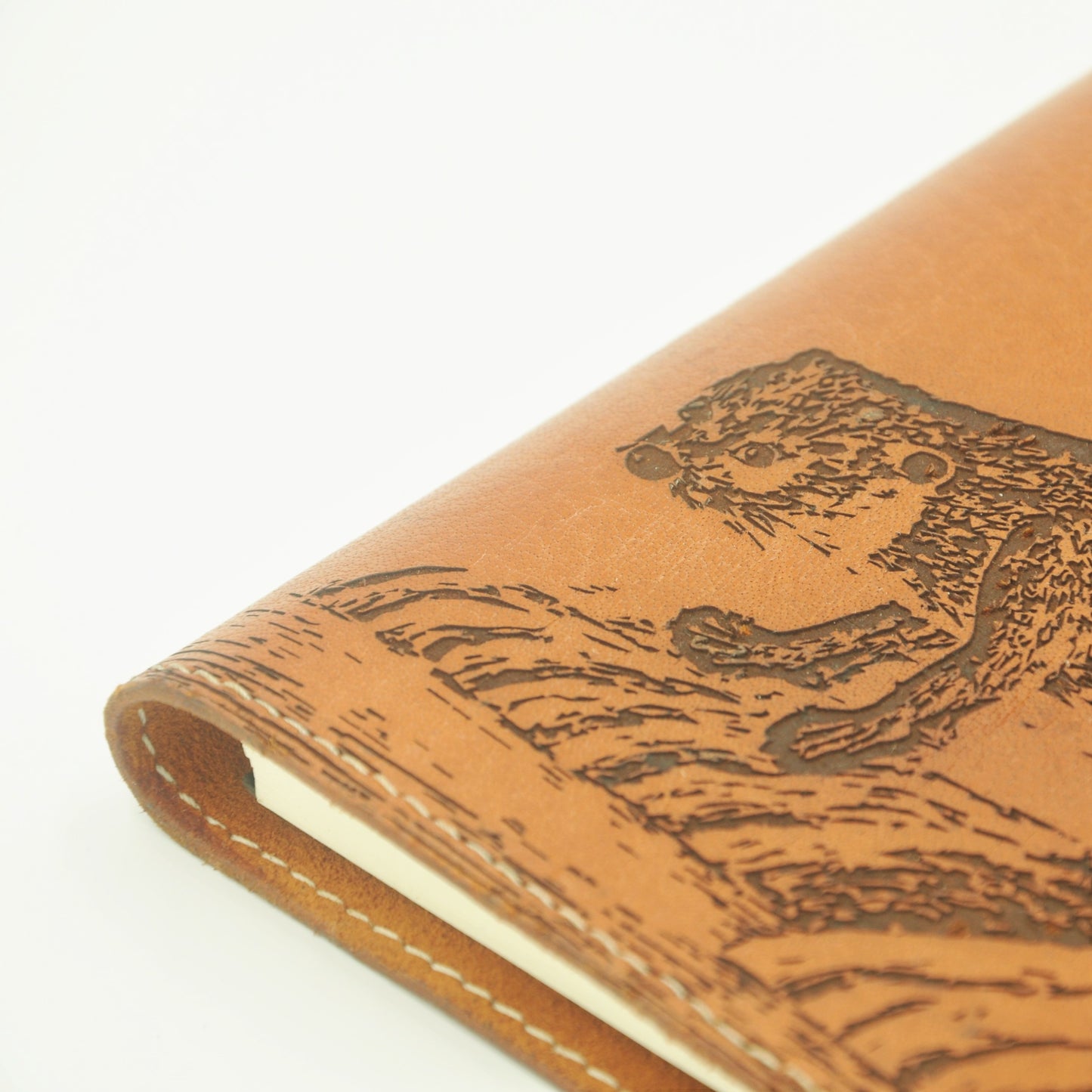 ARKADEMIE OTTER A5 Leather Notebook Sleeve ( Singapore Bicentennial Edition )