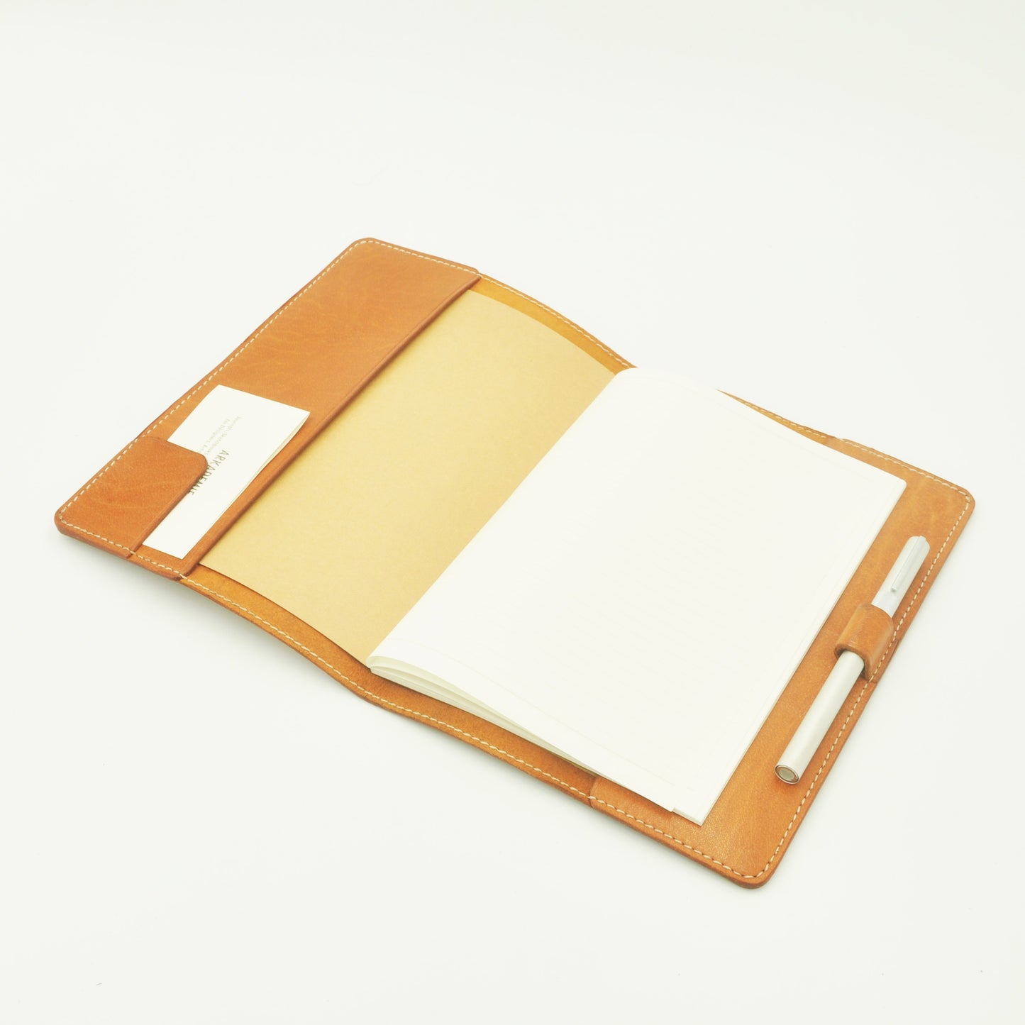 MAJULAH A5-P Notebook Sleeve, Pledge, English, Tan