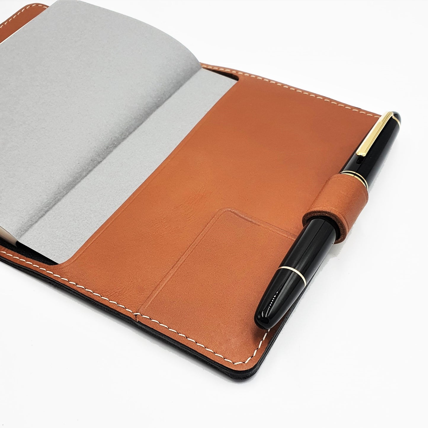 ROHE II A6-P Leather Notebook Sleeve