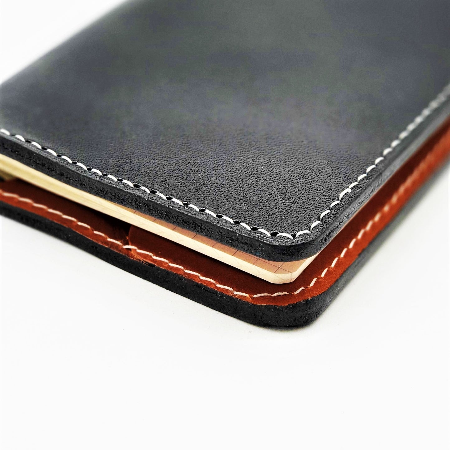 ROHE II Leather Passport Sleeve