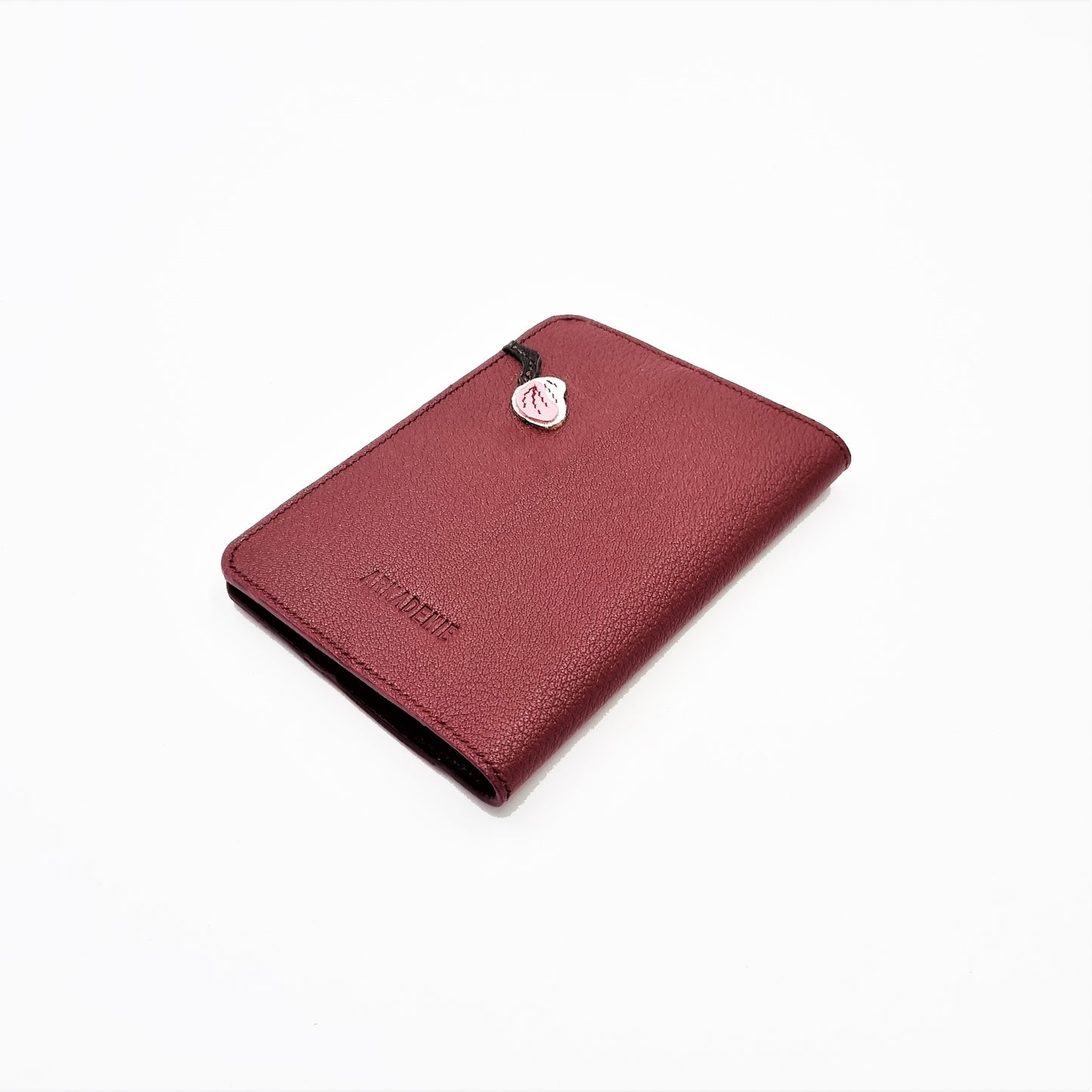 Studio Arkademie SG60 ORCHID PH Leather Passport Cover, Bordeaux