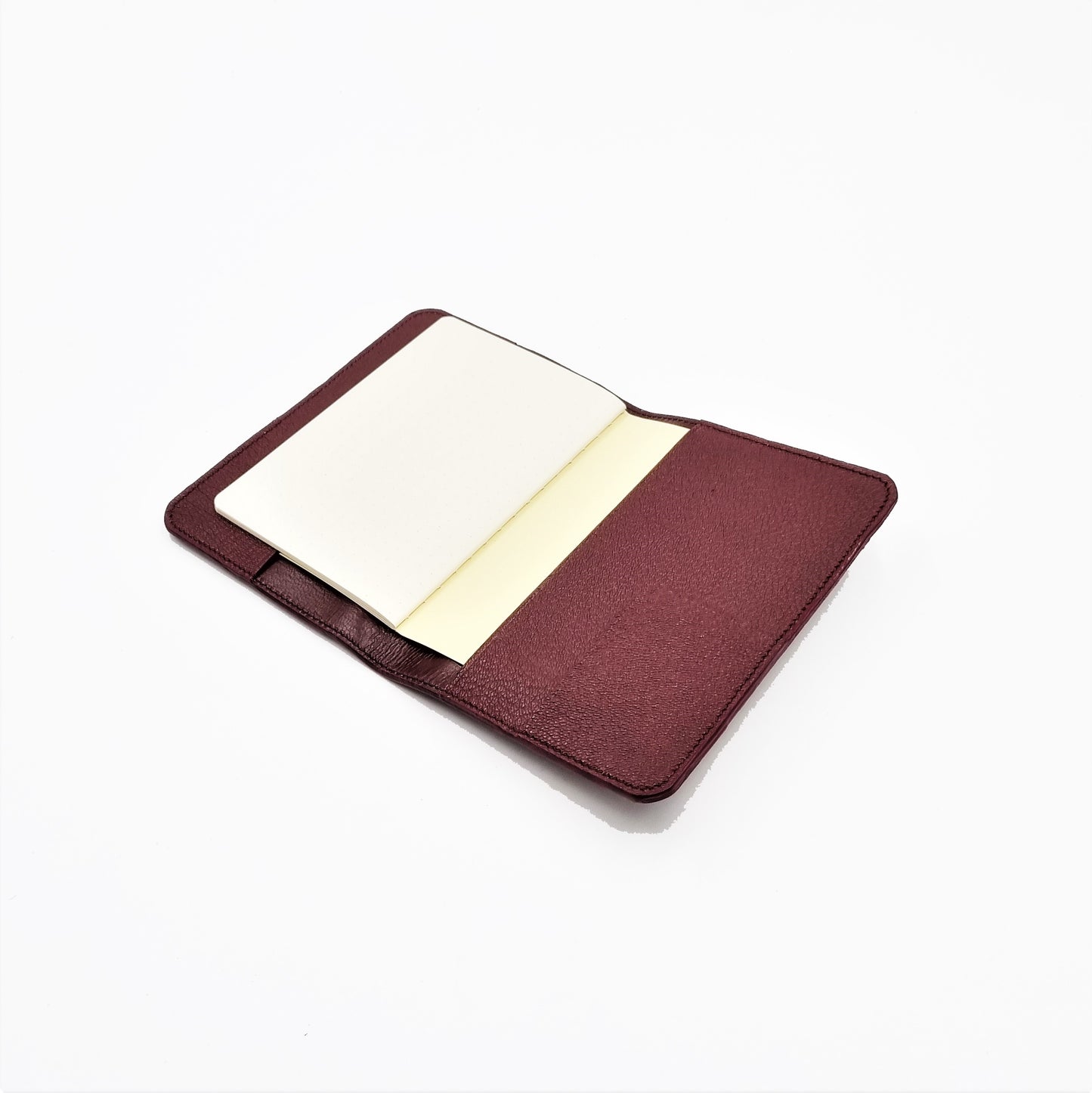 Studio Arkademie SG60 ORCHID PH Leather Passport Cover, Bordeaux