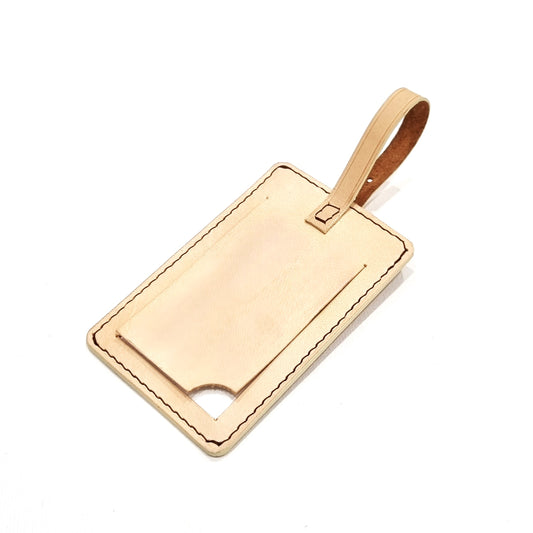 RAFFLES 1819 Leather Luggage Tag ( SG Bicentennial Collection )