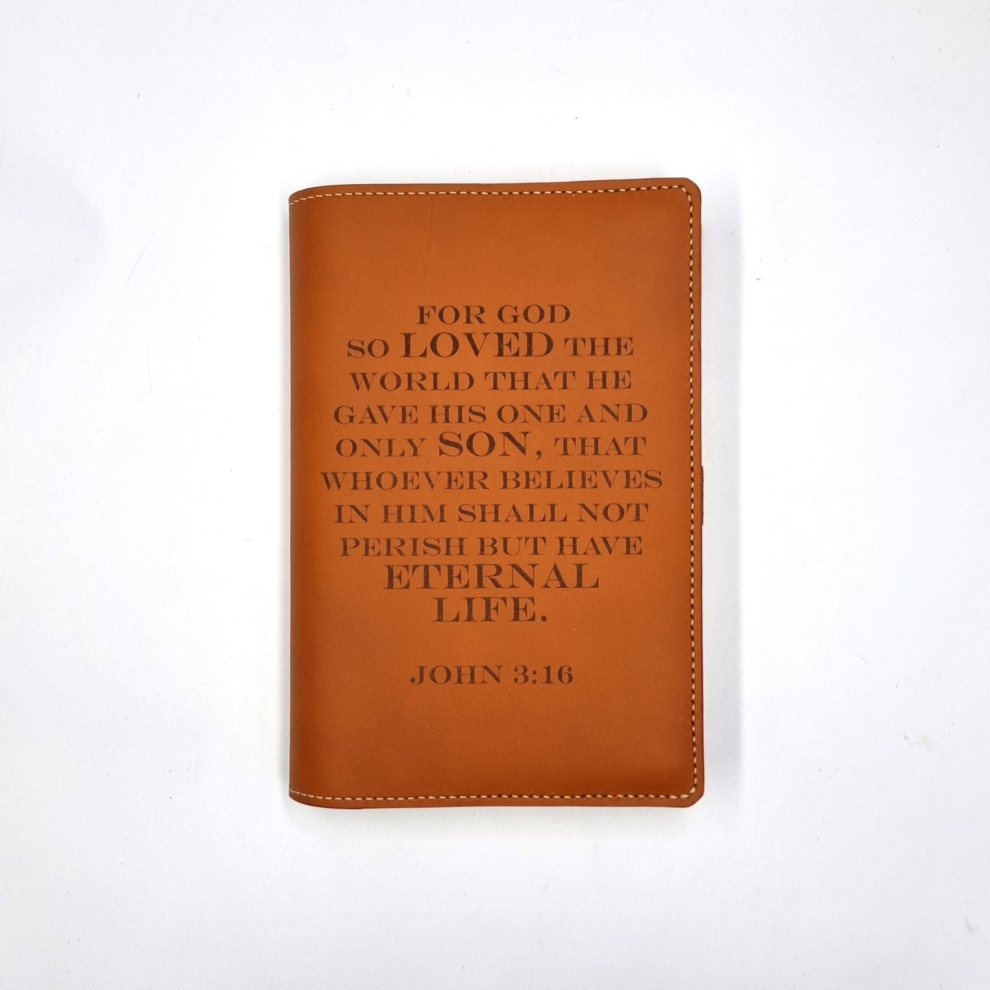 RHEMA A5-P Leather Bible Cover with English Verses