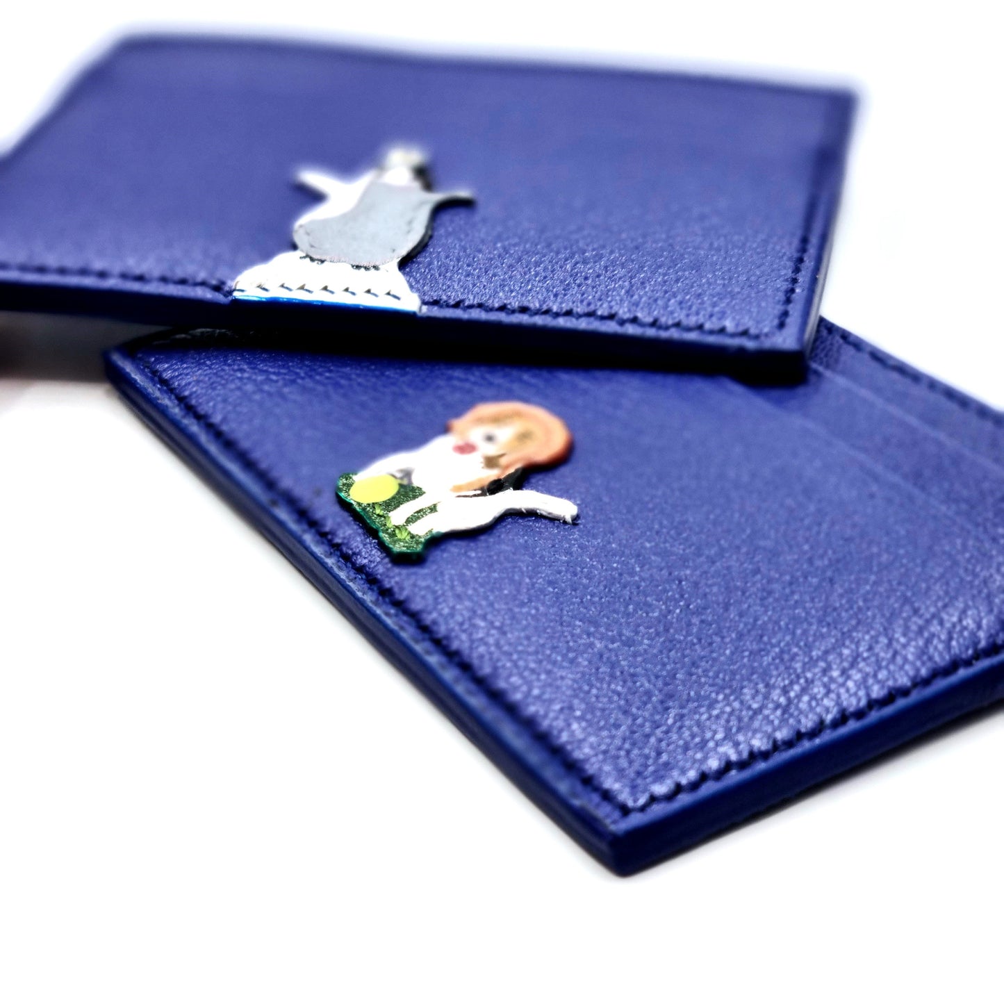 Custom Designed DRUCKER SULLY Leather Credit Card Case