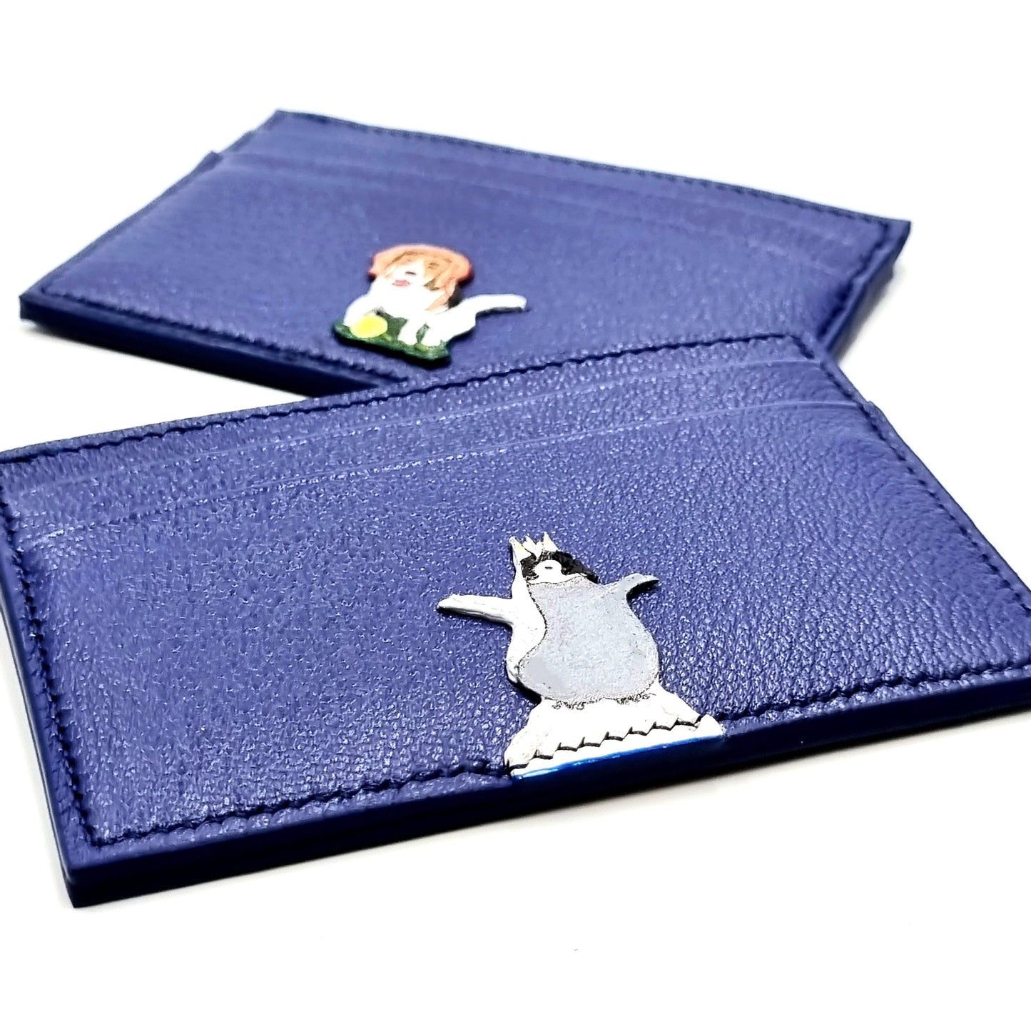 Custom Designed DRUCKER SULLY Leather Credit Card Case