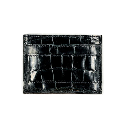 DRUCKER POROS Leather Credit Card Case