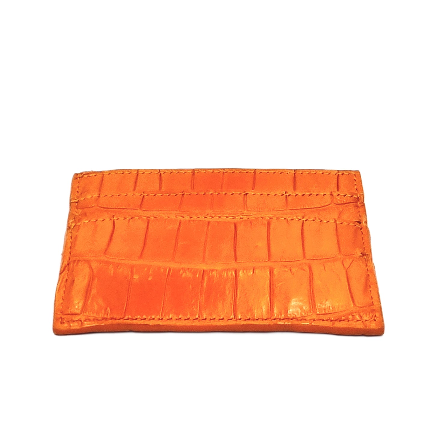 DRUCKER POROS Leather Credit Card Case