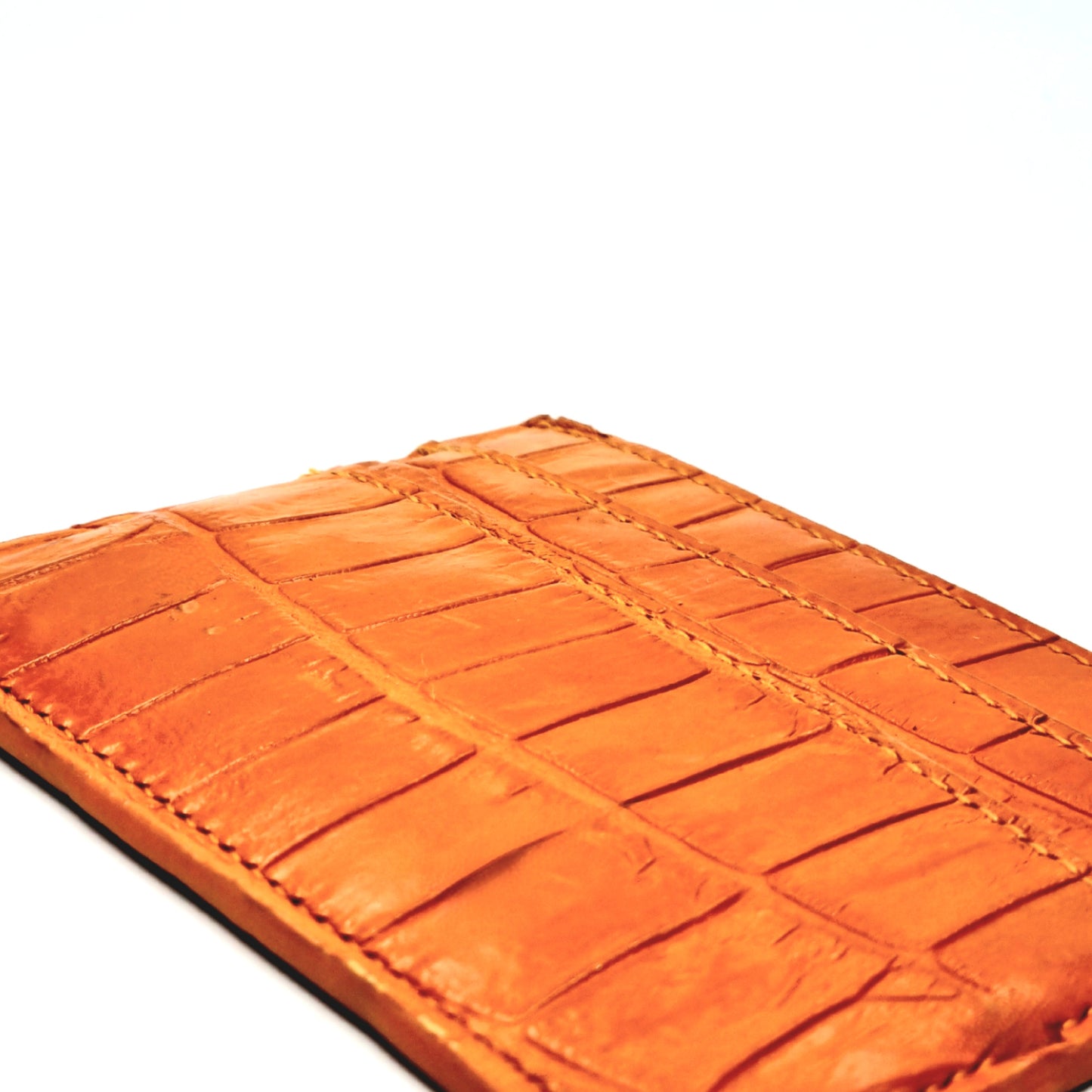 DRUCKER POROS Leather Credit Card Case