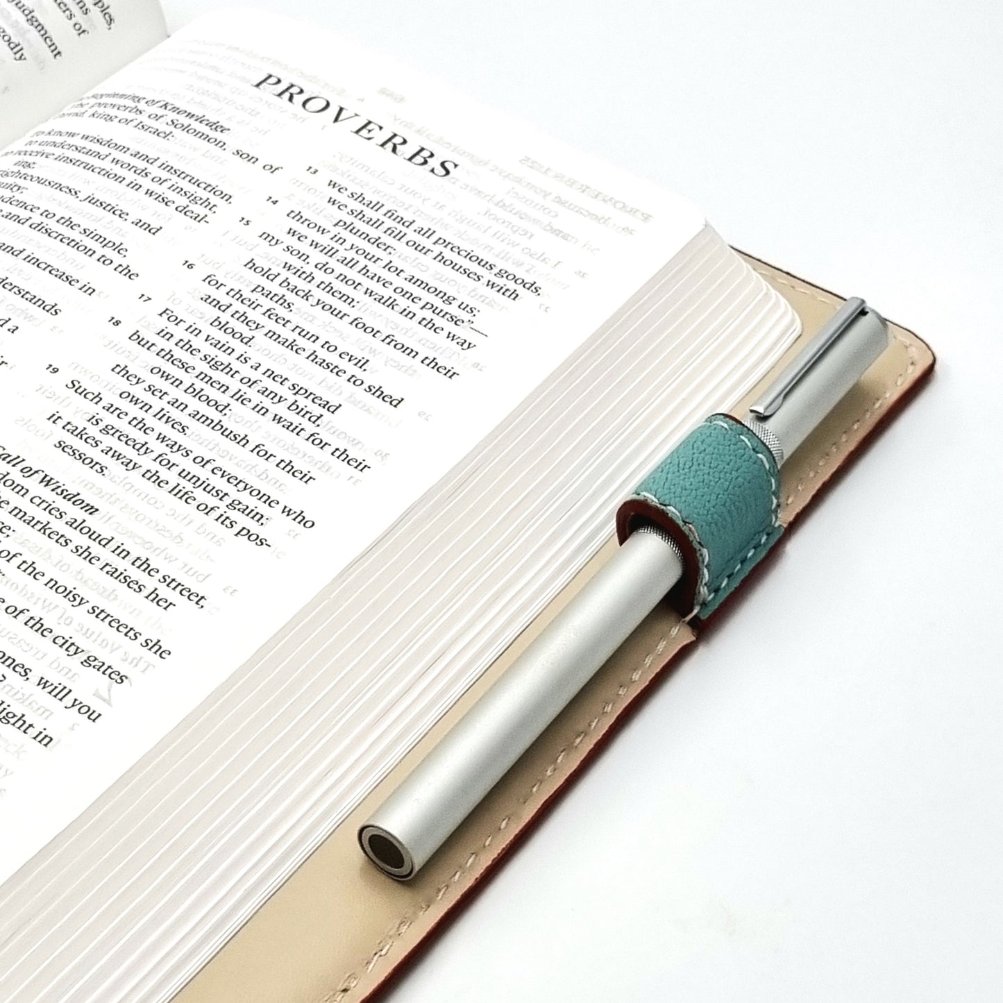 NERIAH SULLY A5-P Leather Bible Cover