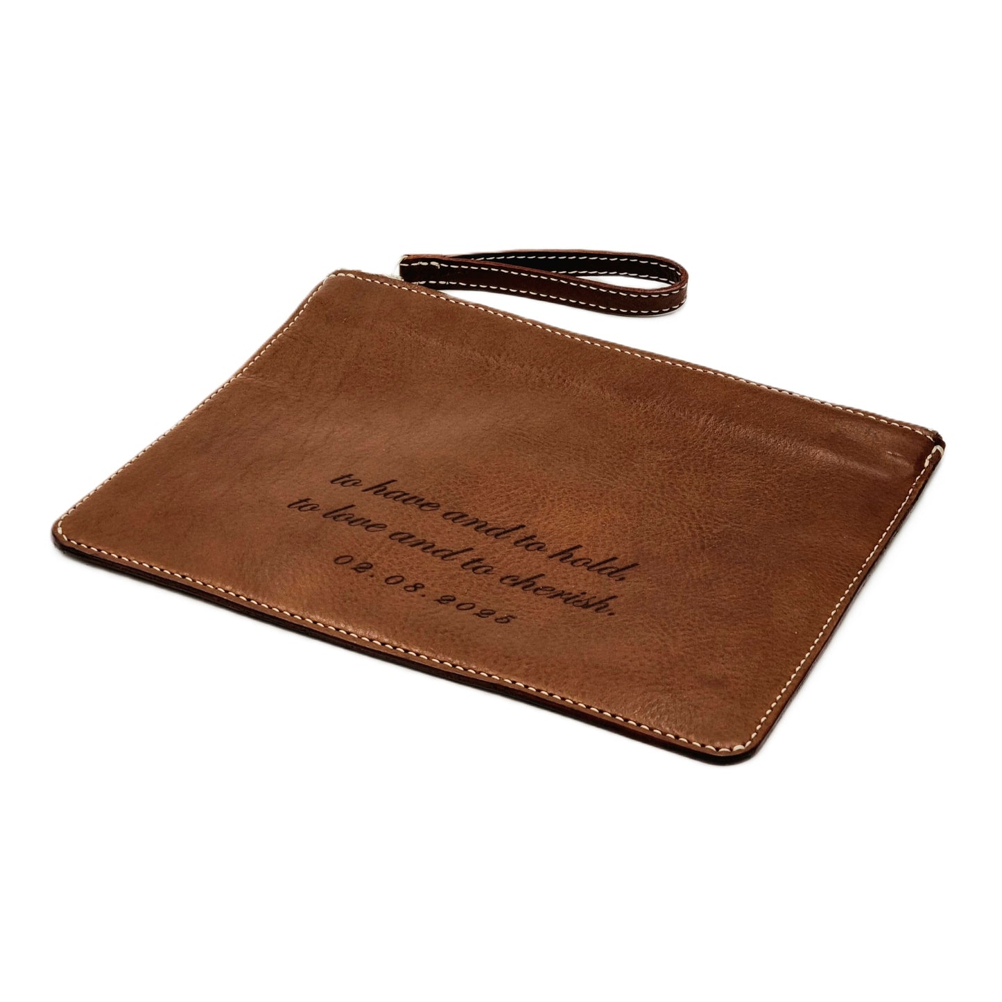 COVERNANT VOLANATO Leather A5 Matrimonial Pouch