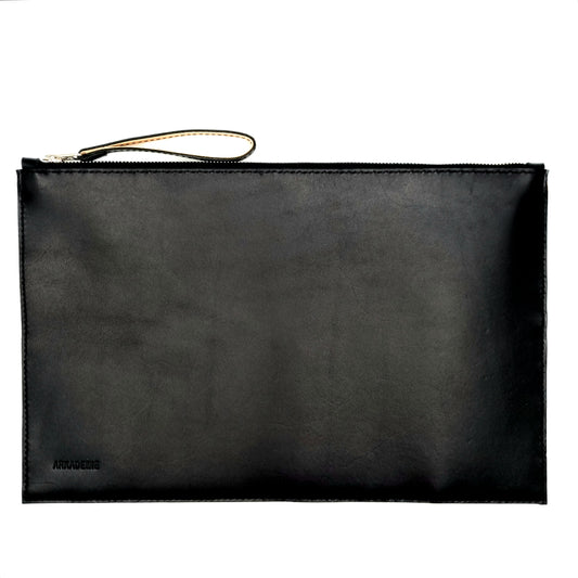 DRUCKER A4 Leather Clutch Pouch