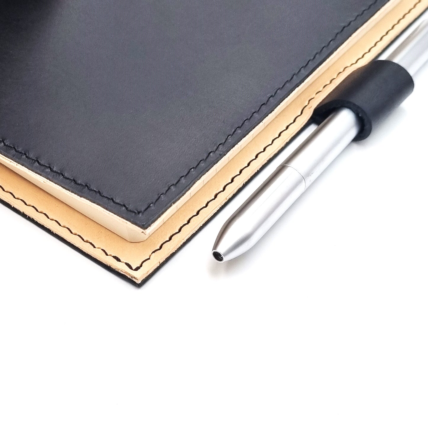 DRUCKER A6-P Leather Notebook Cover