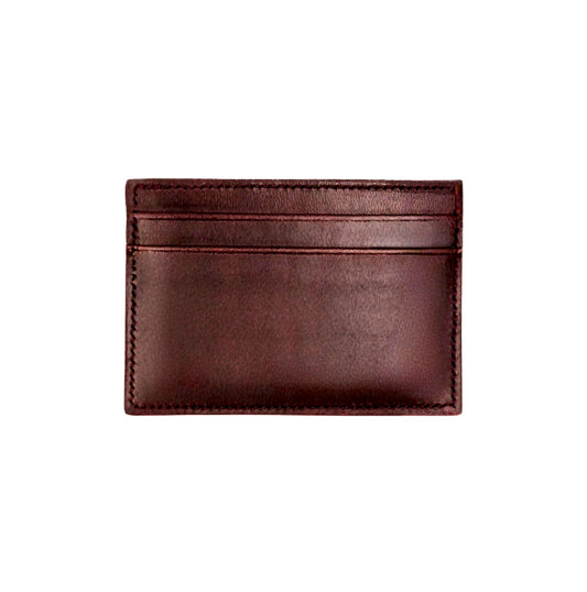 DRUCKER BUTTERO Leather Credit Card Case