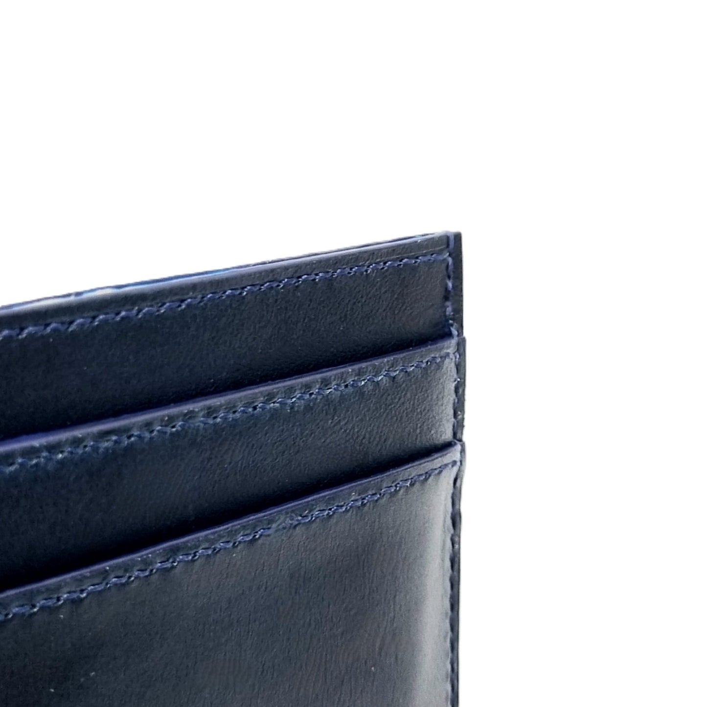 DRUCKER BUTTERO Leather Credit Card Case