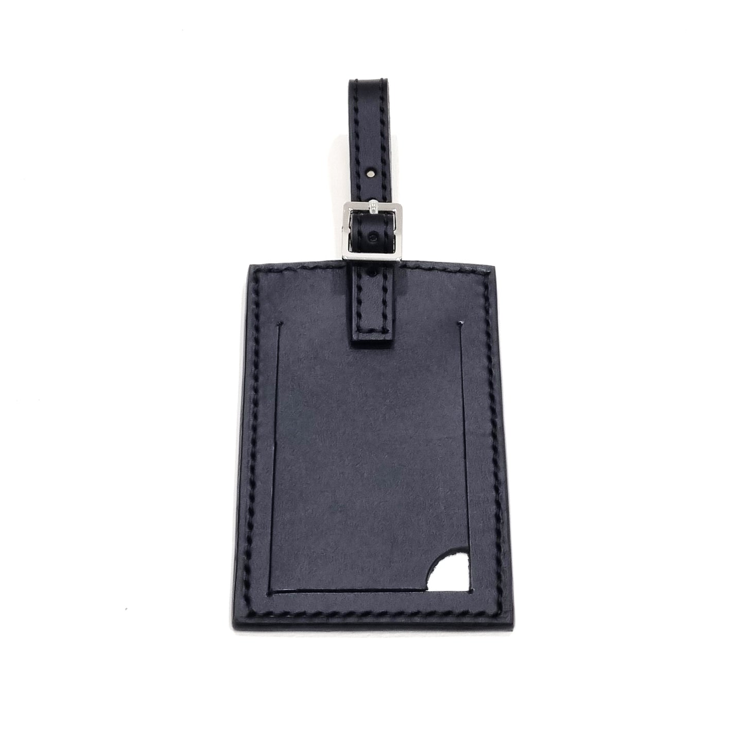 DRUCKER Leather Luggage Tag