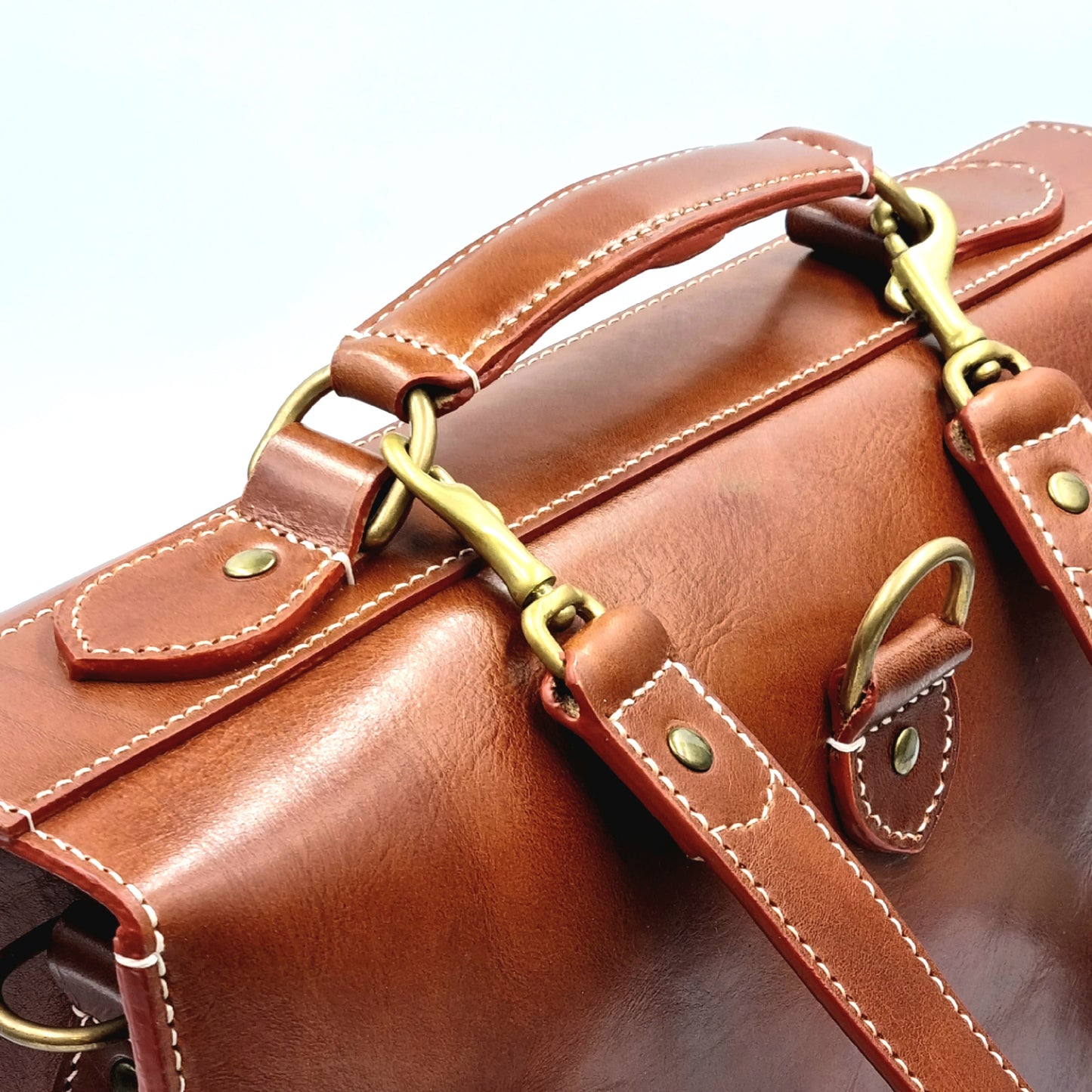 ARKADEMIE GRACIA Leather Classic Satchel 35