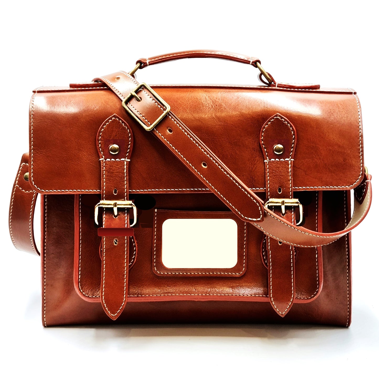 ARKADEMIE GRACIA Leather Classic Satchel 35