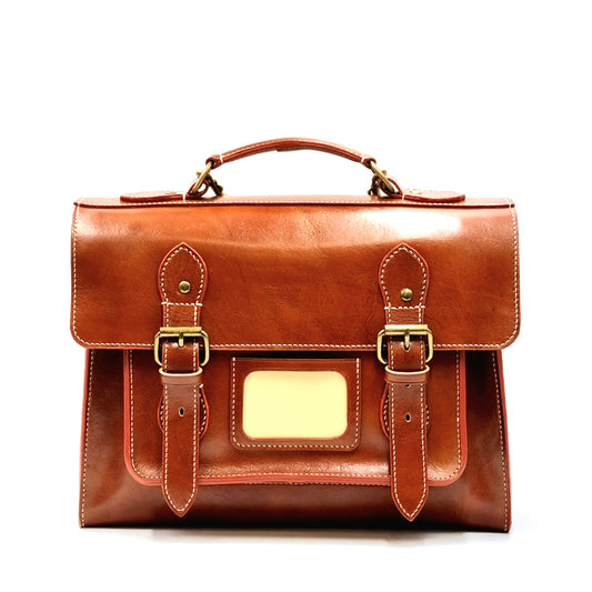 ARKADEMIE GRACIA Leather Classic Satchel 35